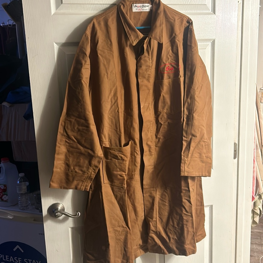 Vintage Ford Shopcoat.